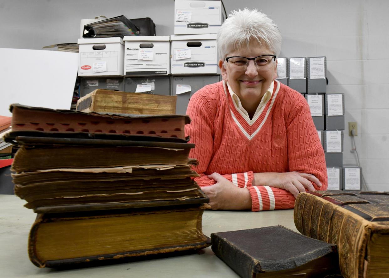 Cynthia J. Guest serves as vice president and archivist for the Plain Township Historical Society.