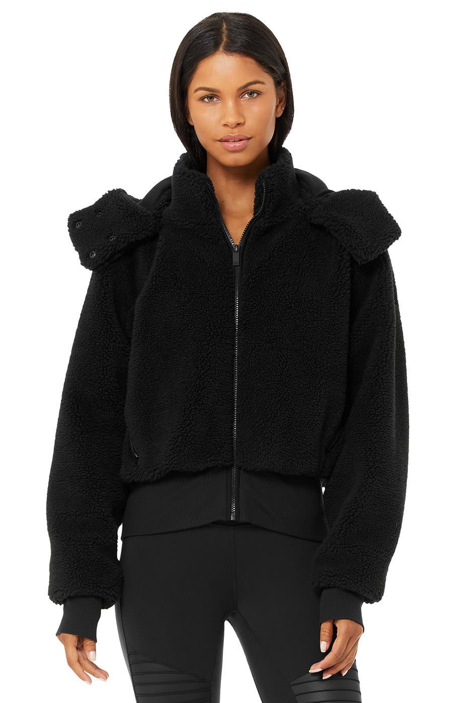 1) Foxy Sherpa Jacket