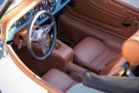 <p>The transmission is a five-speed manual from Mazda's Miata parts bin. It's about as good in the Morgan as it is in the third-generation MX-5.</p>