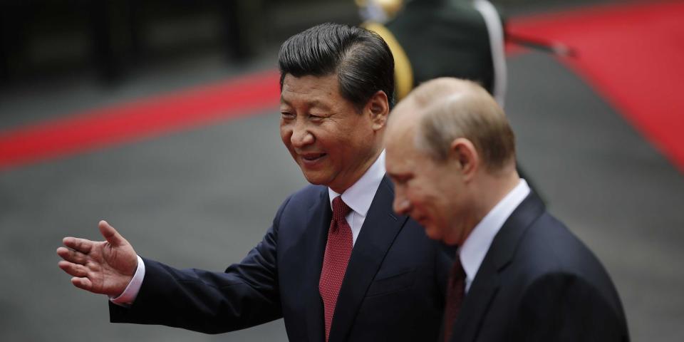 china russia putin xi Jinping