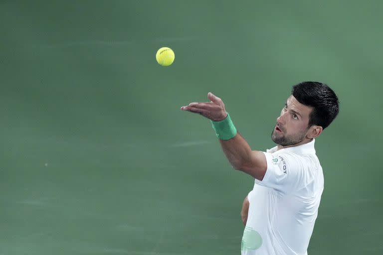 El último partido de Novak Djokovic en el año: cayó ante el checo Jiri Vesely en los cuartos de final de Dubai, el 24 de febrero.