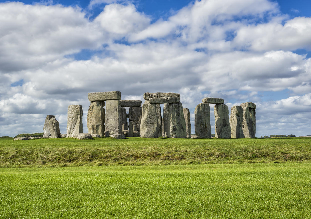 Beautiful clear day in Salisbury - Stonehenge, United Kingdom