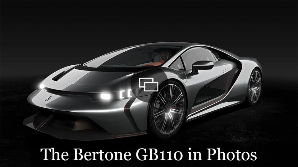 The Bertone GB110 in Photos