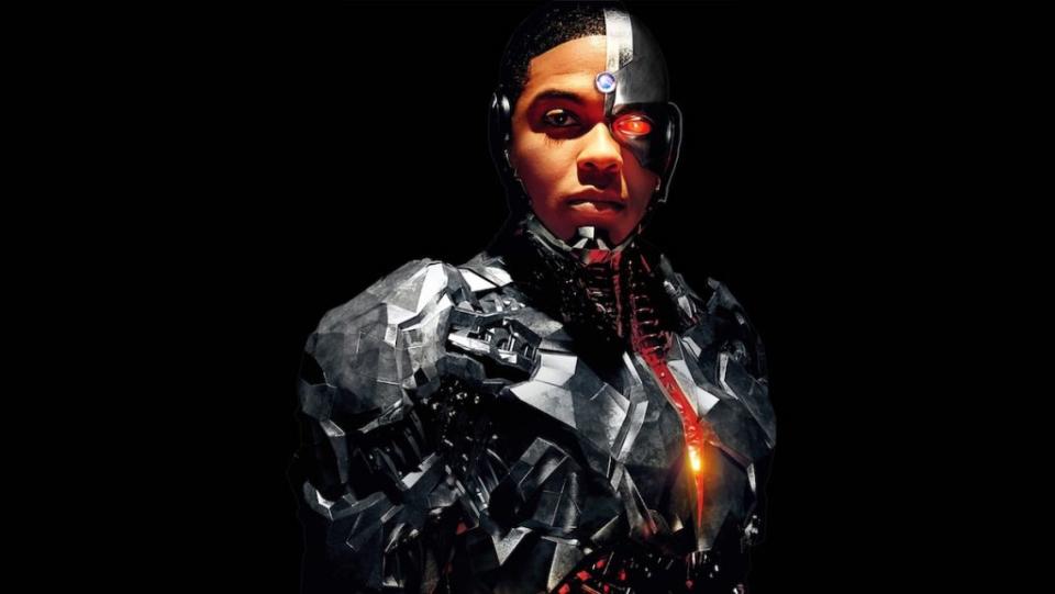 Ray Fisher as Cyborg in Justice League.