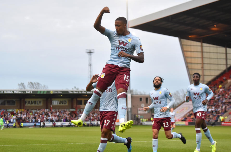 Ezri Konsa made his Premier League debut on Saturday. (Credit: Getty Images)