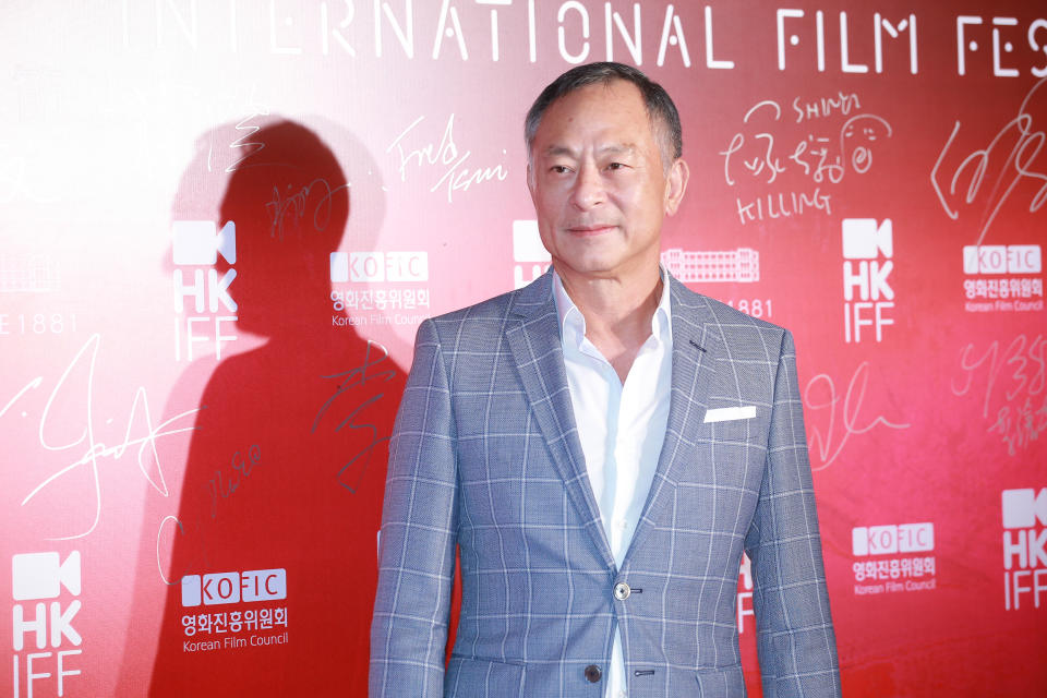 HONG KONG, CHINA - MARCH 18: Director Johnnie To Kei-fung arrives at the red carpet of the 43rd Hong Kong International Film Festival (HKIFF) on March 18, 2019 in Hong Kong, China. (Photo by Visual China Group via Getty Images/Visual China Group via Getty Images)