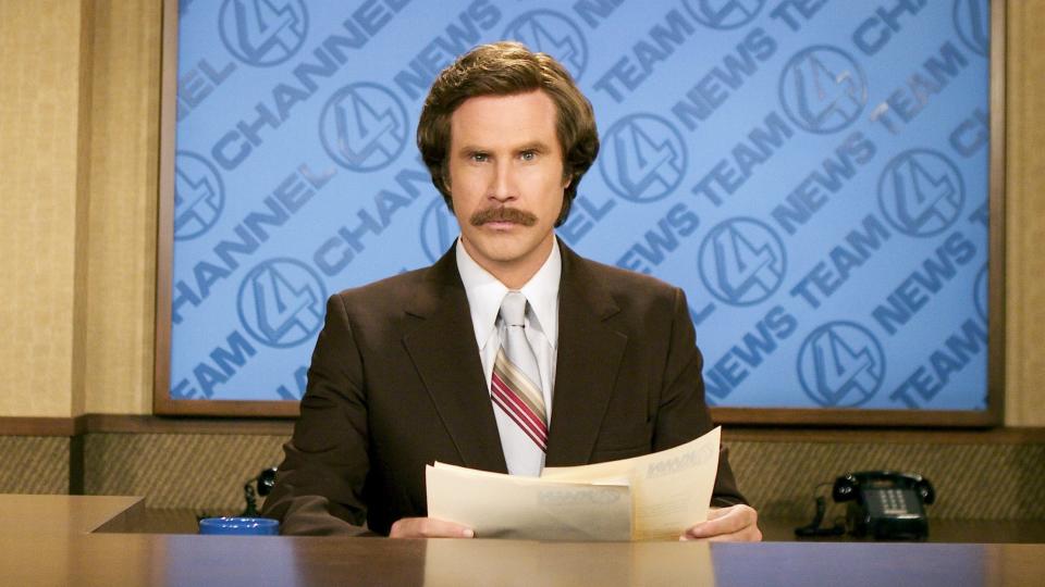 Will Ferrell considers Anchorman to be his best movie. (DreamWorks/Alamy)