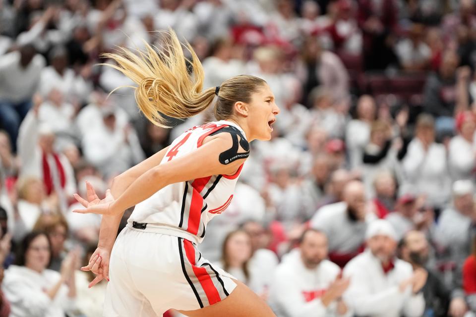 Jacy Sheldon finished her Ohio State career ranked sixth in school history with 2,024 points.