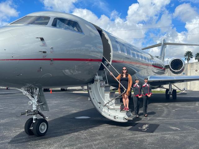 I flew on a $75 million Bombardier Global 7500 private jet from Miami to  New Jersey and saw why the ultra-wealthy love the plane