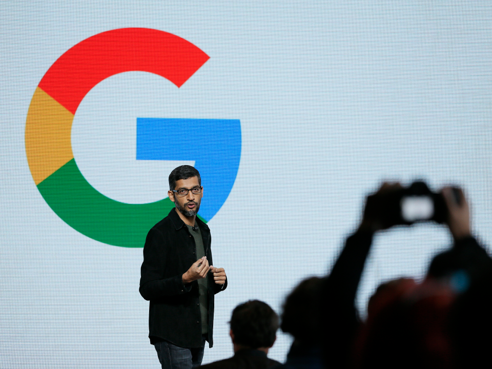 sundar pichai google ceo