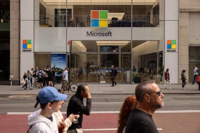 Microsoft Gains After Cloud Growth Drove Revenue Surge