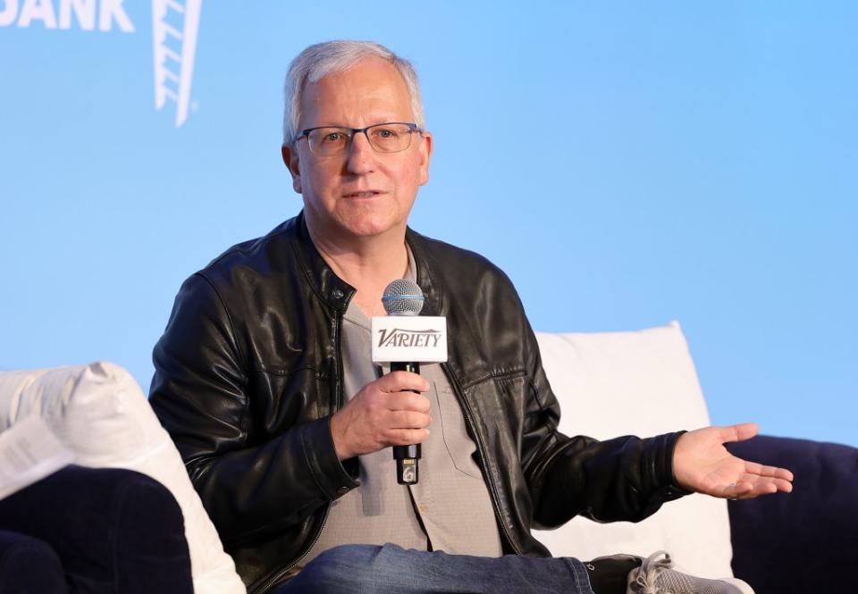 LOS ANGELES, CALIFORNIA - SEPTEMBER 21: Mike Verdu, VP Games, Netflix speaks onstage during the Variety Entertainment & Technology Summit presented by City National Bank at Four Seasons Hotel Los Angeles at Beverly Hills on September 21, 2023 in Los Angeles, California. (Photo by Matt Winkelmeyer/Variety via Getty Images)