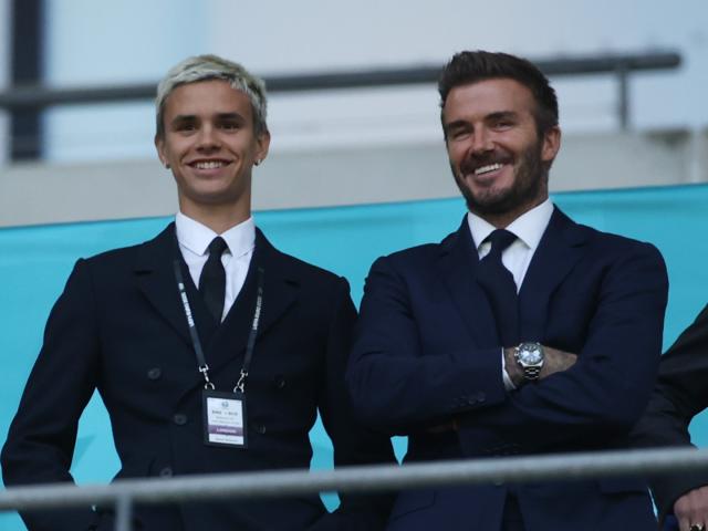 PHOTOS: David Beckham Suits Up for the Kids