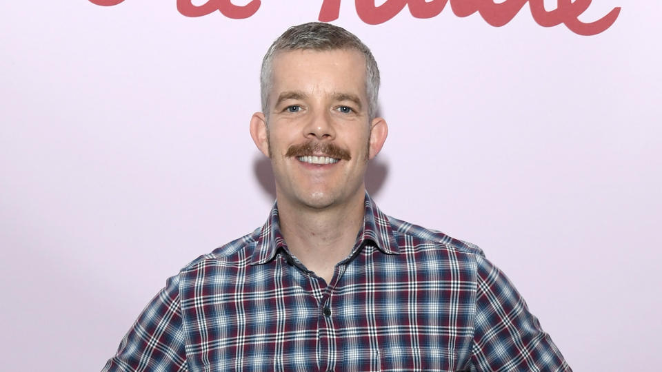 NEW YORK, NEW YORK - OCTOBER 25: British actor Russell Tovey attends the 2022 New York Academy of Art Take Home a Nude Art Auction & Party at Chelsea Industrial on October 25, 2022 in New York City. (Photo by Gary Gershoff/Getty Images)