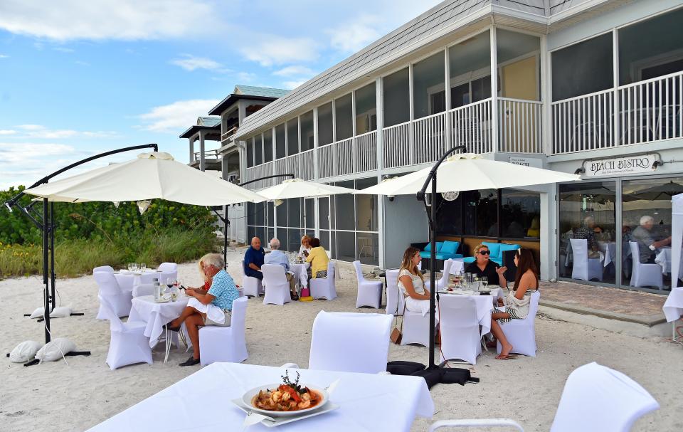 The Bistro Bouillabaisse is one of the most popular dishes at Beach Bistro on Anna Maria Island, along the Gulf of Mexico, just south of Tampa Bay.