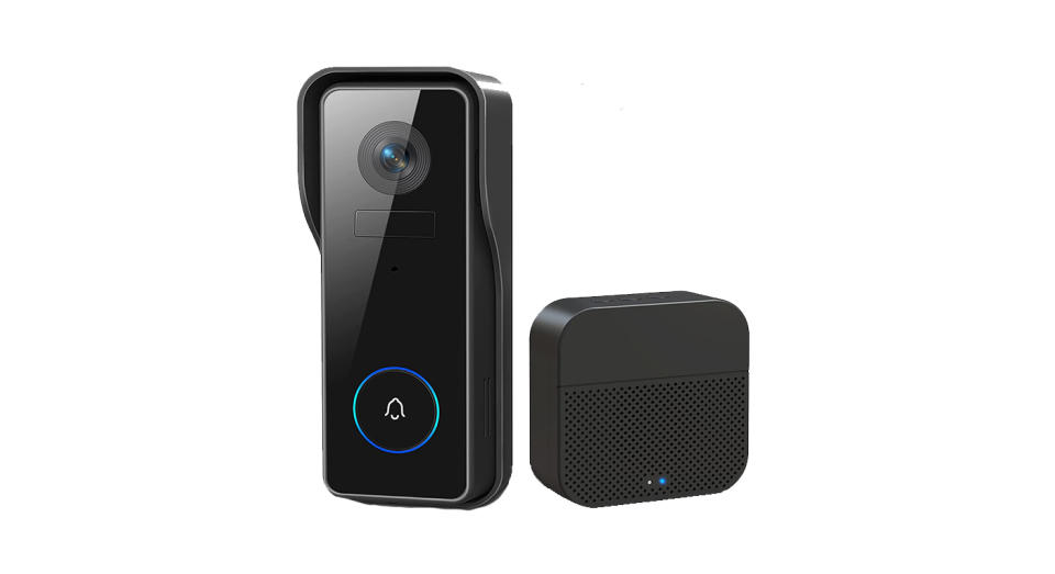 This wireless video doorbell supports up to a 128G Micro SD card.