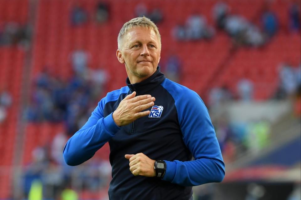 Heimir Hallgrimsson has been appointed manager of the Republic of Ireland (Getty Images)