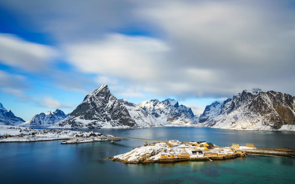 Lofoten Island fishing community - istock