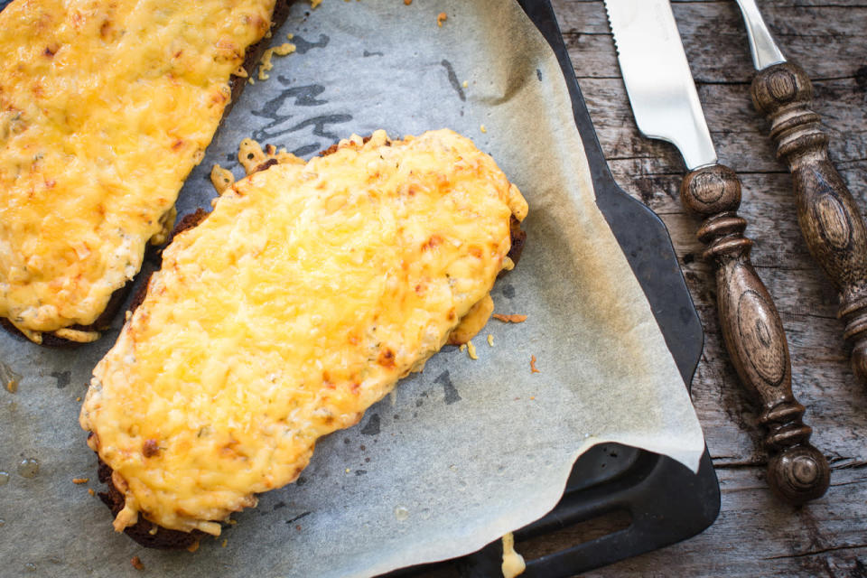 Goat Cheese Rarebit