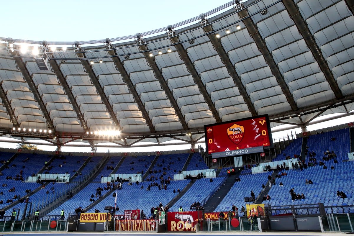 General view inside Stadio Olimpico in Rome (Getty Images)