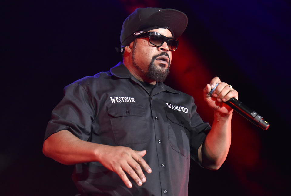 Rapper and actor Ice Cube appeared on Fox News on Sunday to discuss his work with the Trump administration.  (Photo: Tim Mosenfelder/Getty Images)