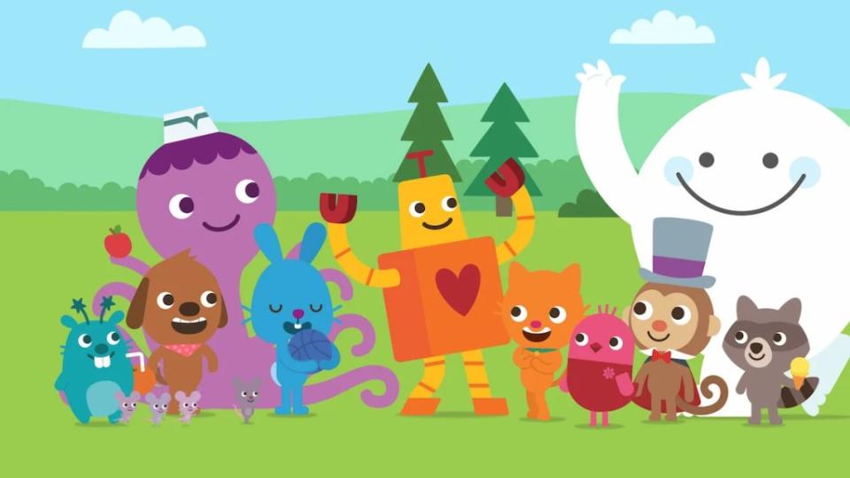 “Sago Mini Friends” Season 2, which will debut on Jan. 26, spotlights Harvey the floppy-eared dog and his best friends, Jinja the cat, Jack the rabbit, and Robin the bird as they explore, imagine and celebrate daily in their joyful town of Sagoville (Apple TV+)