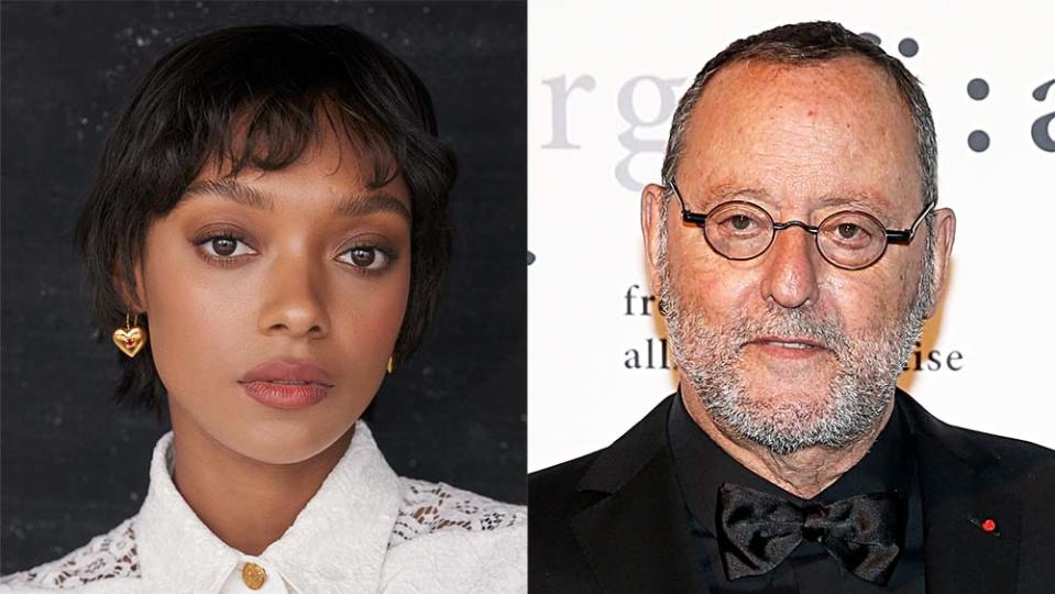 Sophia Wilde and Jean Reno