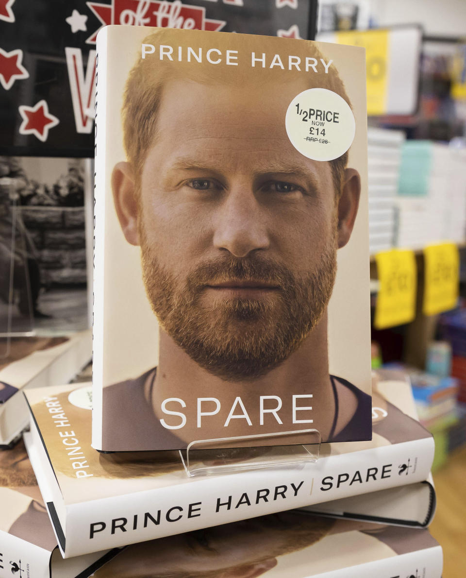 JANUARY 20th 2023: Prince Harry's memoir 