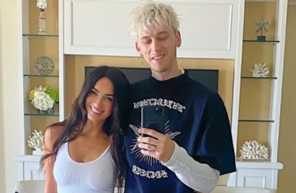 Machine Gun Kelly et Megan Fox (Instagram) credit:Bang Showbiz