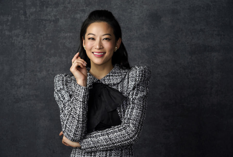 Actor Arden Cho poses for a portrait to promote her Netflix series "Partner Track," Monday, Aug. 15, 2022, in Los Angeles. (AP Photo/Chris Pizzello)