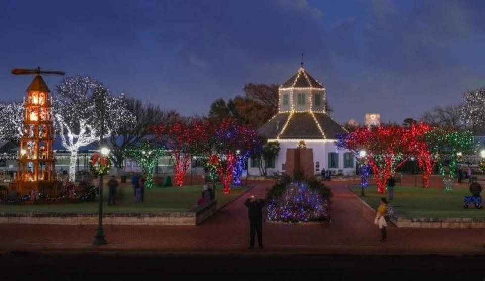 In the heart of Hill Country, you can celebrate Christmas German style with the annual 55 Nights of Fredericksburg Lights.