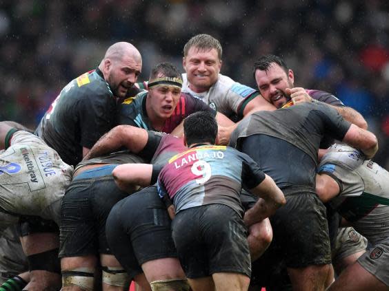 London Irish will join Harlequins at the Twickenham Stoop for the rest of the season (Getty)