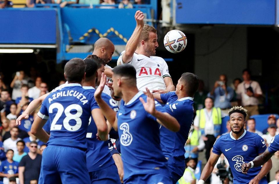 Harry Kane headed a late leveller for Spurs (Action Images via Reuters)