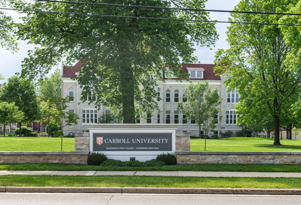 The Main Hall of Carroll University, located at 120 N. East Ave., Waukesha, WI., Thursday, May 16, 2024.