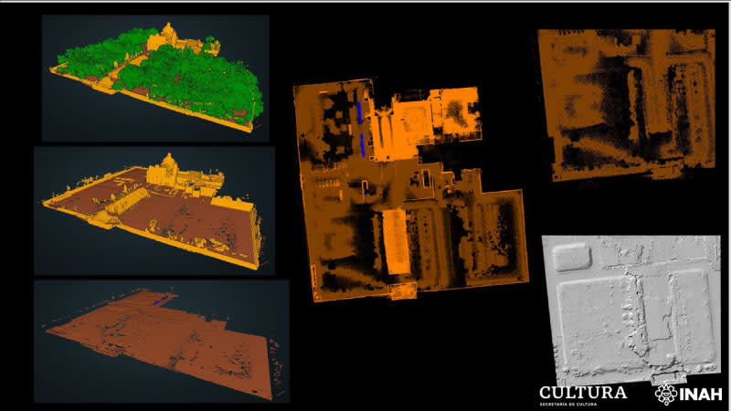 Hallazgo en Xochimilco: encuentran enterrado en patio un sistema hidráulico de hace 400 años | Foto cortesía del Instituto Nacional de Antropología e Historias (INAH)