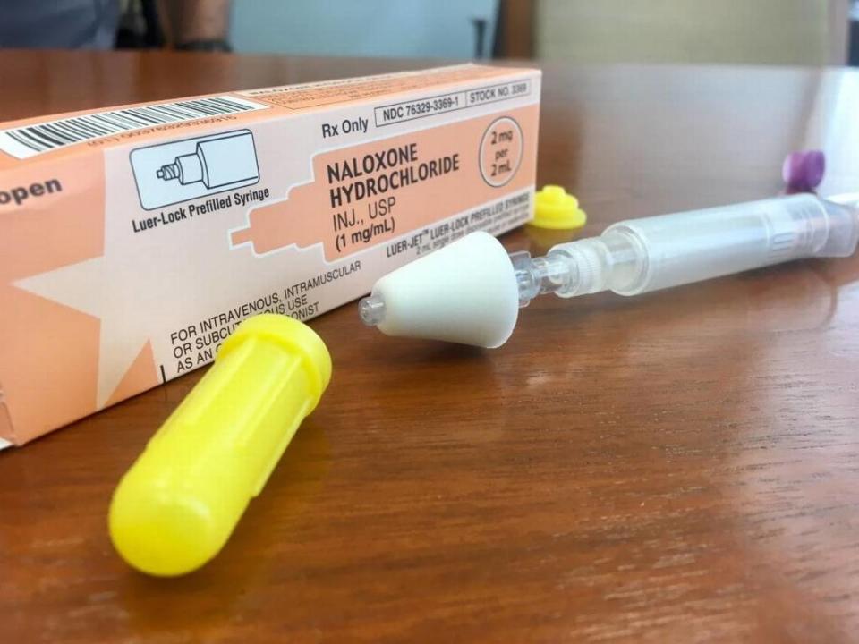 School resource officers with the Durham County Sheriff’s Office will carry naloxone kits (pictured), which reverse overdoses from opioids, in some Durham schools.