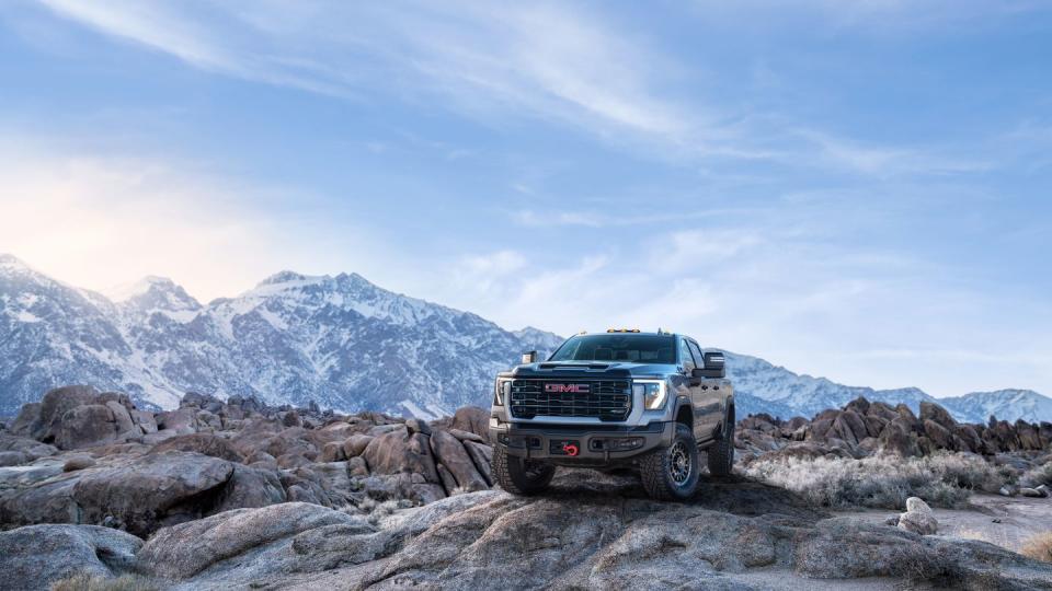 2024 gmc sierra 2500hd at4x and at4x aev