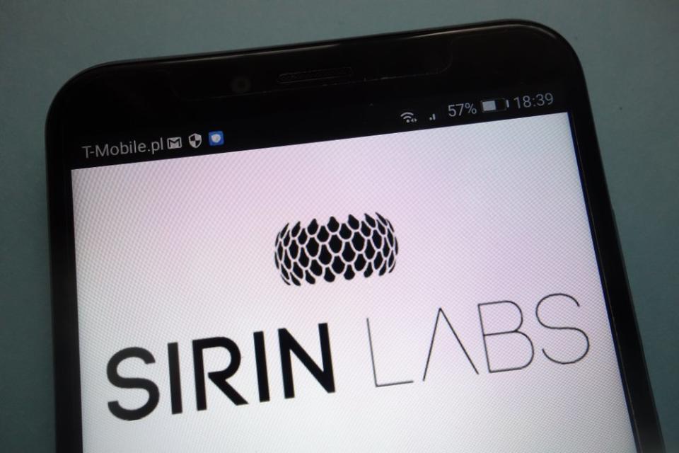 Sirin Labs, maker of the world's first 'blockchain smartphone', is laying off staff after the longest crypto bear market in history. | Source: Shutterstock