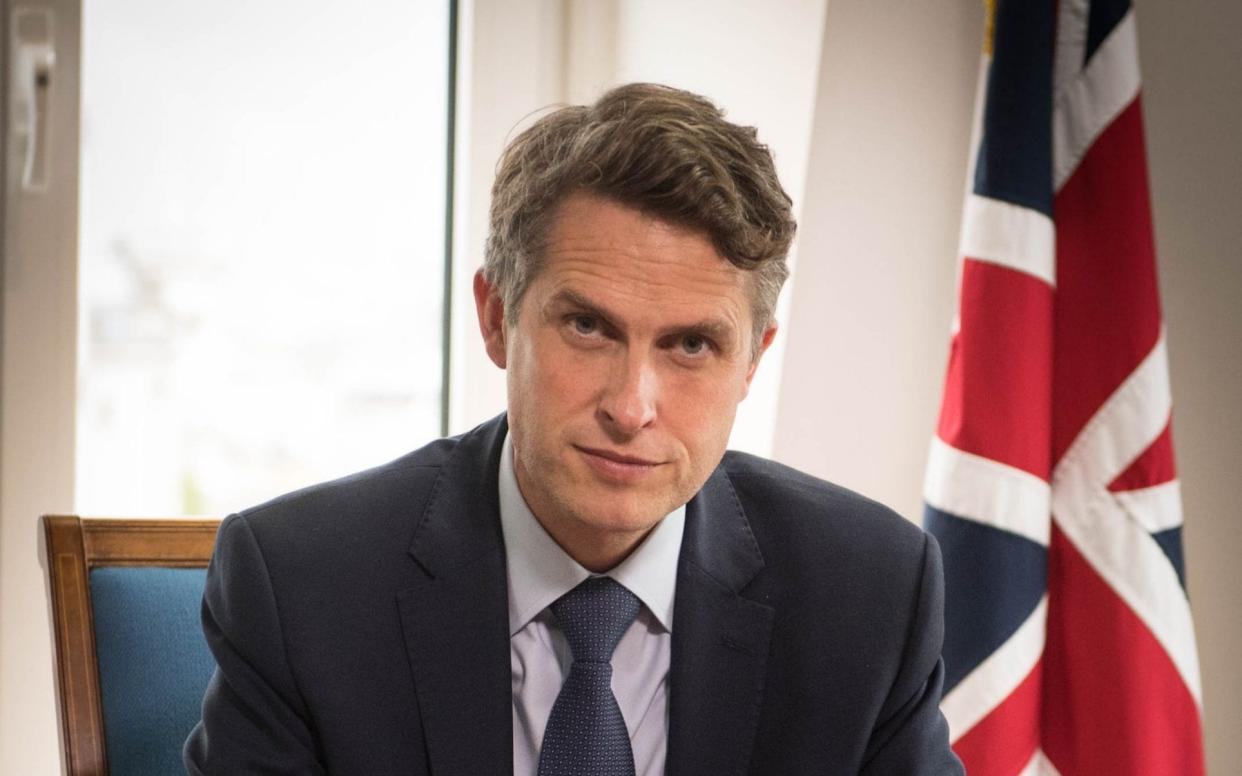 File photo dated 17/8/2020 of Education Secretary Gavin Williamson who has outlined the steps the Government is taking to ensure students are not "disadvantaged" in next year's examinations. PA Photo. Issue date: Thursday December 3, 2020. See PA story EDUCATION Exams .  - Stefan Rousseau/PA Wire