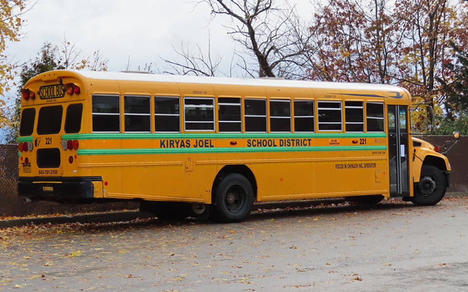 Under state law, the Kiryas Joel Village Union Free School District provides transportation to students who attend private yeshivas. (Flickr)