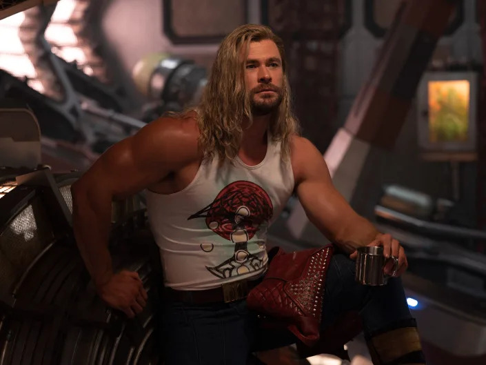 Chris Hemsworth as Thor in 