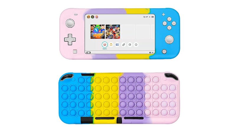 A poppet case for the Switch Lite.