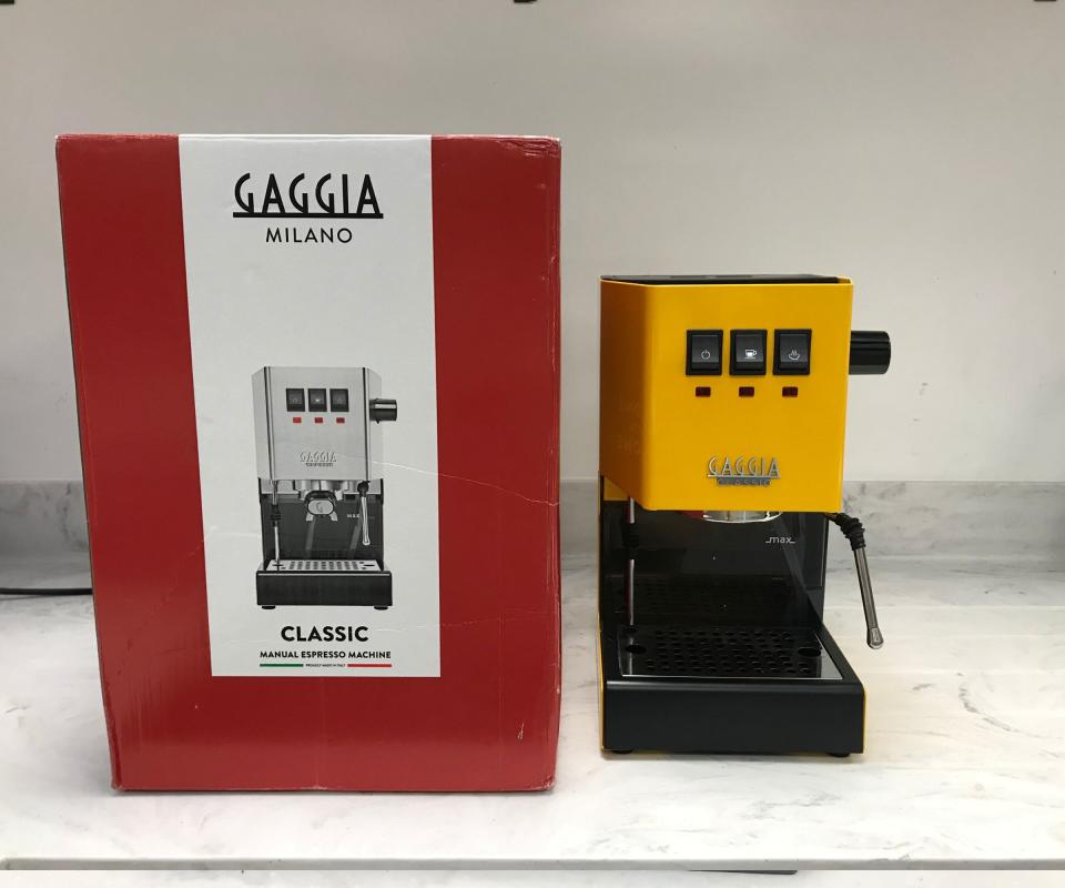 gaggia classic pro and box