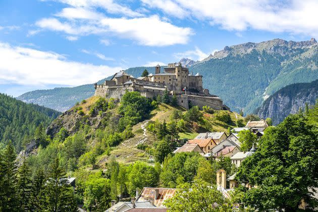 <p>Le château de Fort Queyras, dans les Hautes-Alpes.</p>