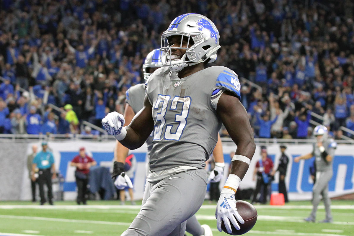 Kerryon Johnson looking forward to 2nd season with Lions