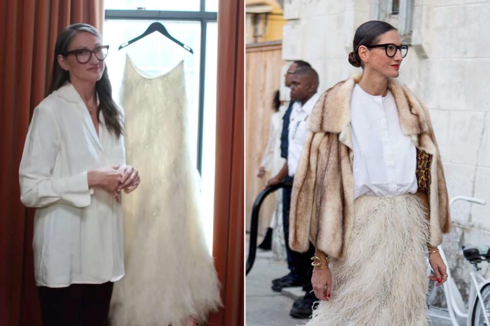 <p>Vogue/Youtube</p> Jenna Lyons