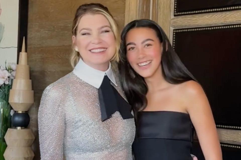 <p>Ellen Pompeo/ Instagram</p> Ellen Pompeo and her daughter, Stella Luna on Jan. 15, 2024 in Los Angeles, CA.