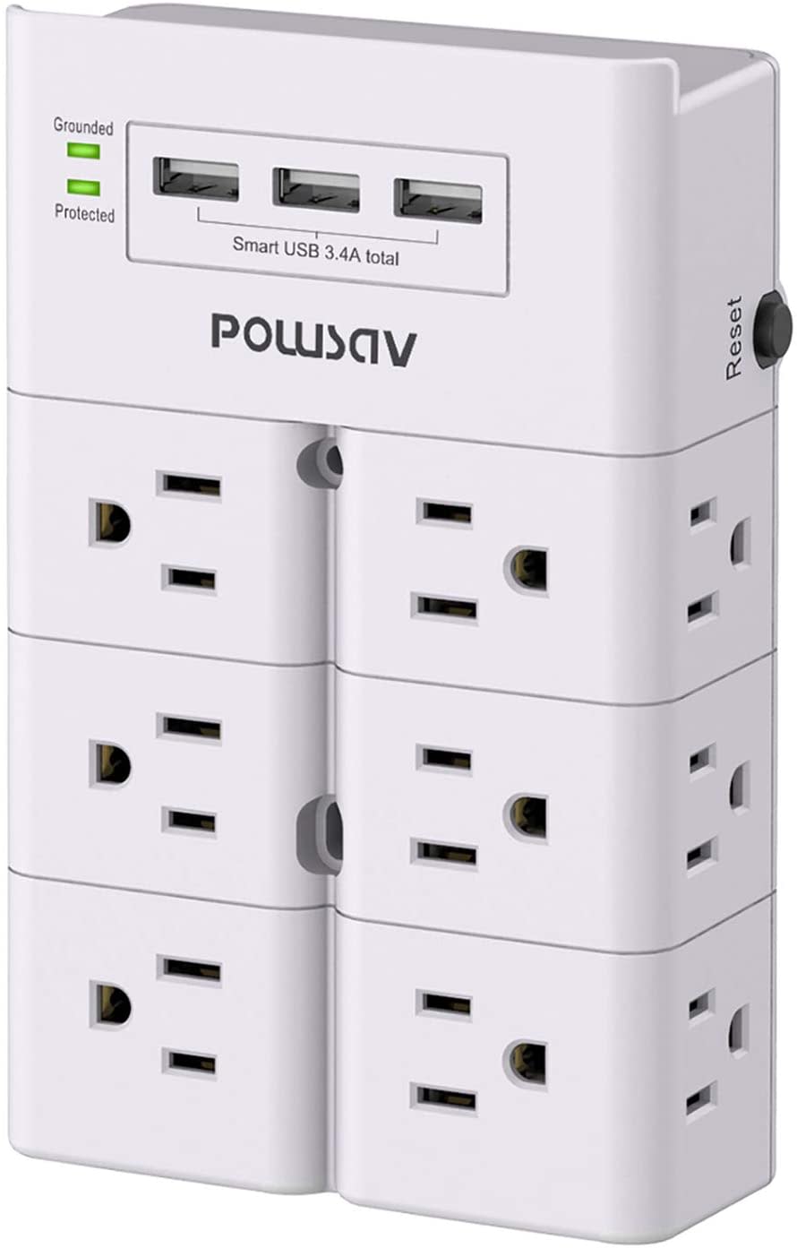 Powsav Multi Plug Outlet