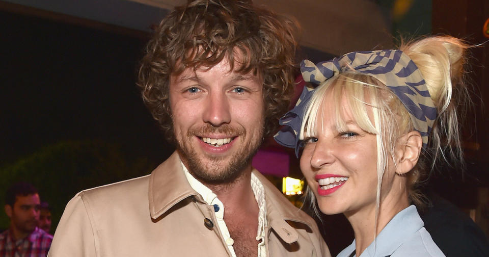 Erik Anders Lang and Sia attend the after party for the premiere of RADIUS-TWC’s ‘The One I Love’ (Copyright: Getty/Alberto E. Rodriguez)