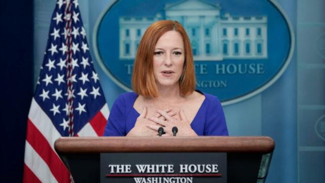 Jen Psaki holds final press briefing of WH tenure